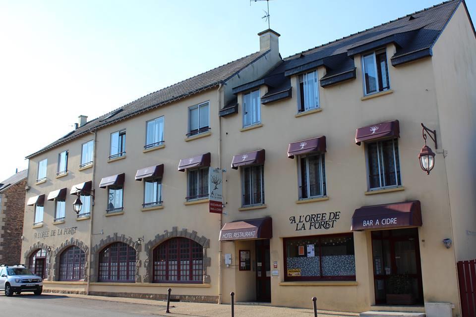 A L'Oree De La Foret Campénéac Exterior foto