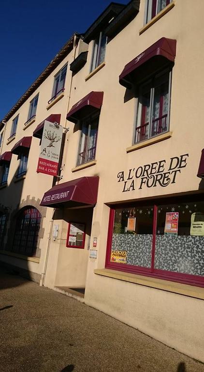 A L'Oree De La Foret Campénéac Exterior foto